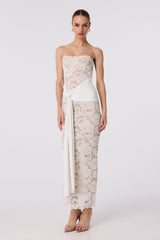Ever After Strapless Midi