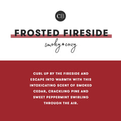 Frosted Fireside Glam Mini Tin Candle