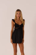 Flavia Black Babydoll