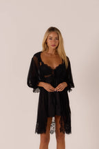 Flavia Black Babydoll