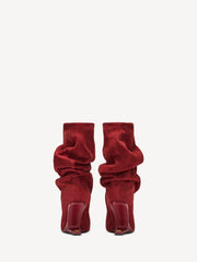 Wedge Suede Ankle Boots
