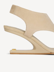 Wedge Suede Sandals