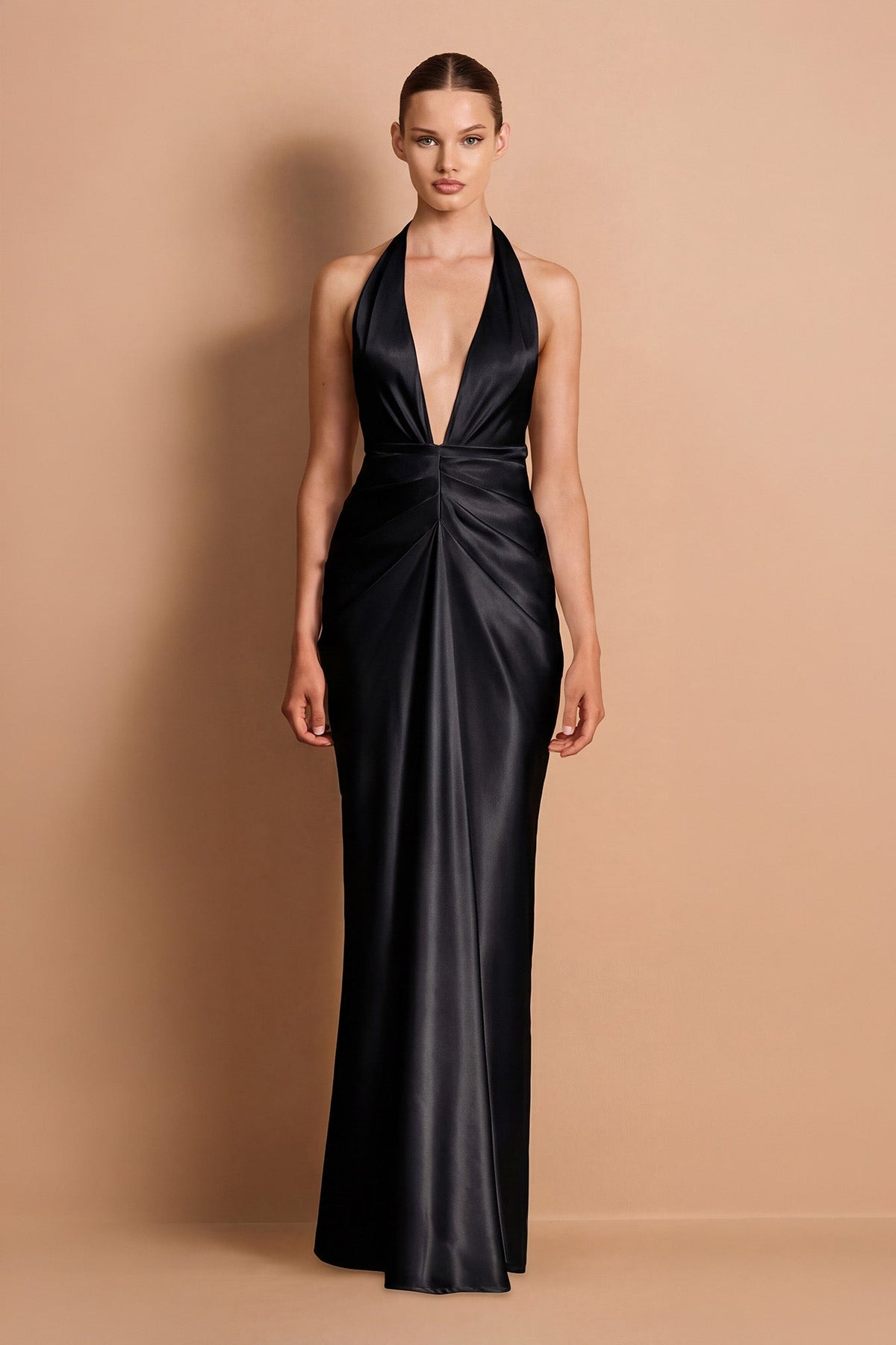 Harlow Plunge Gown