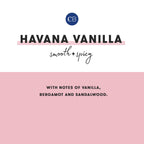 Havana Vanilla Signature Reed Diffuser