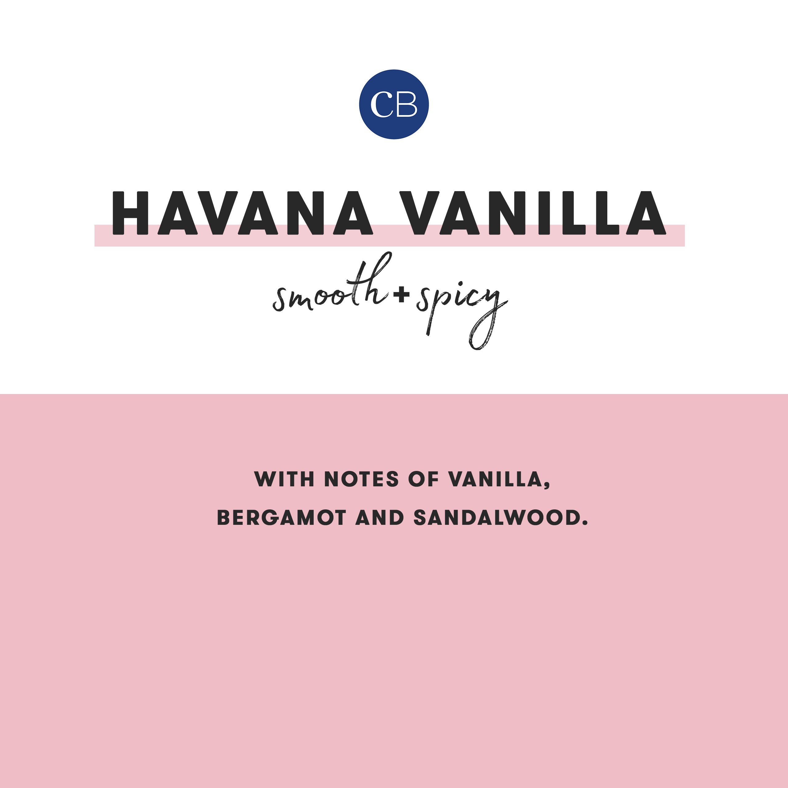 Havana Vanilla Modern Marble Signature Candle