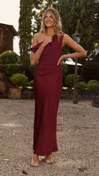 Gigi Maxi Dress - Wine