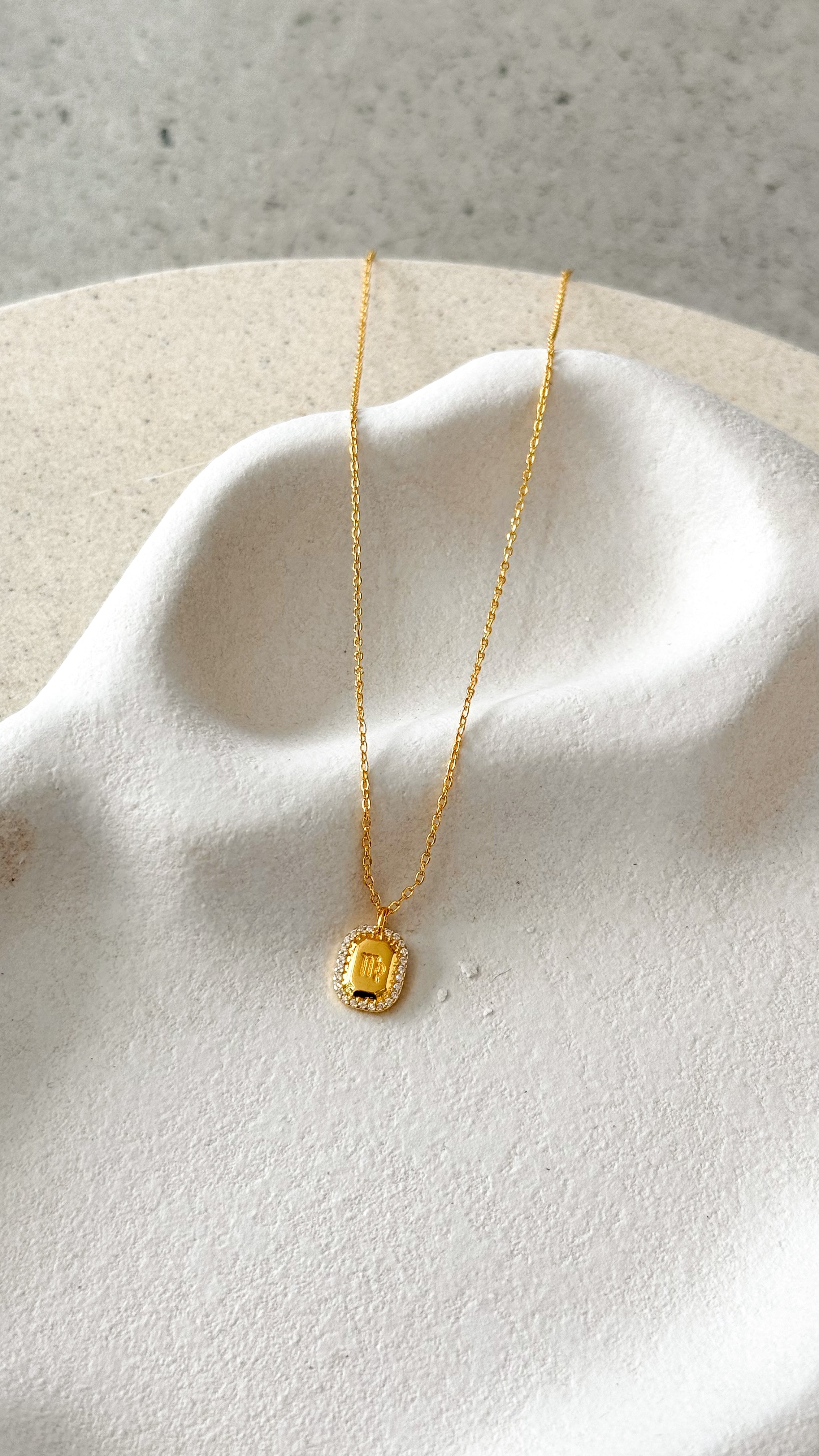 Zodiac Necklace - Virgo