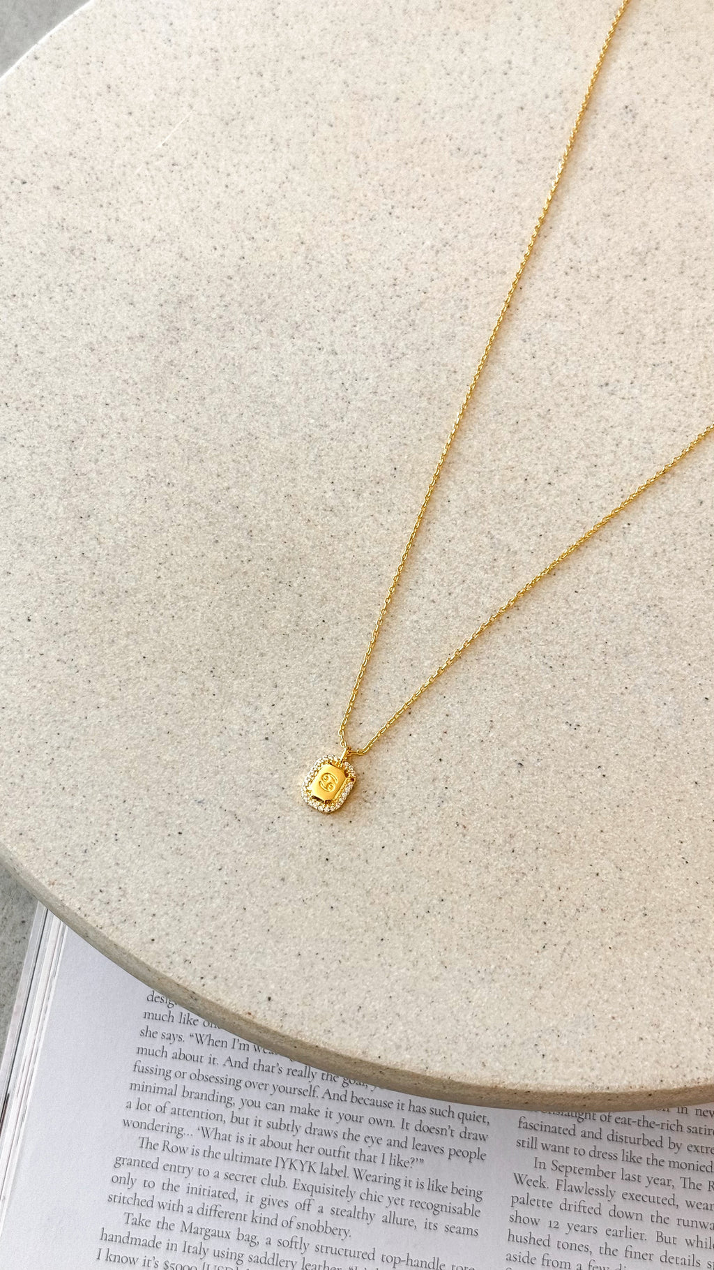 Zodiac Necklace - Cancer