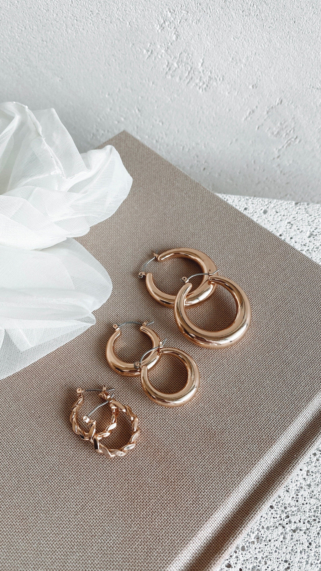 Classic Hoop Set - Gold