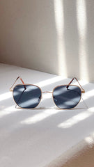 Karmen Sunglasses - Black/Gold