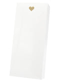 Heart Skinny Notepad