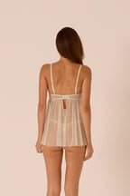 Isaia Green Babydoll Set