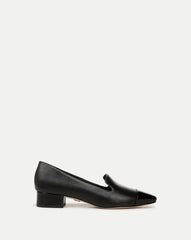 Cecile Leather Cap-Toe Loafer
