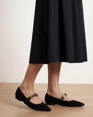 Selene Embellished Flat