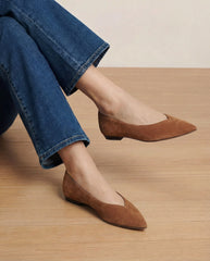 Bancroft Suede Flat