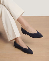 Bancroft Suede Flat