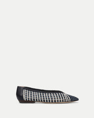 Bancroft Woven Leather Flat