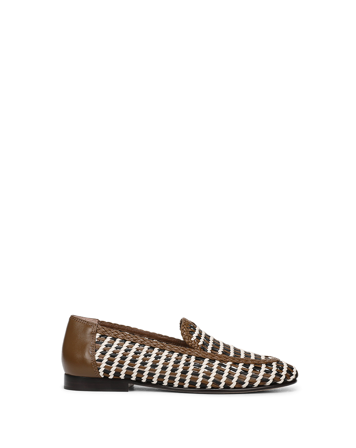 Prilla Woven Leather Loafer