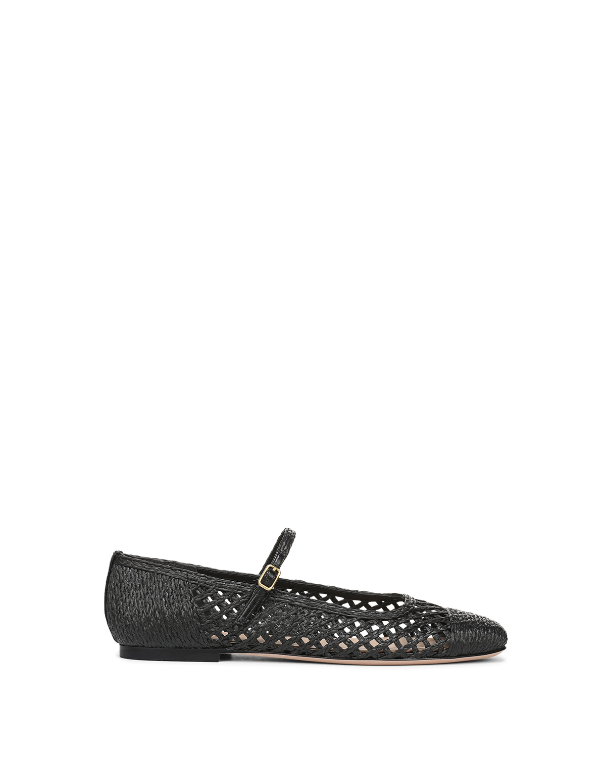 Ellie Raffia Flat