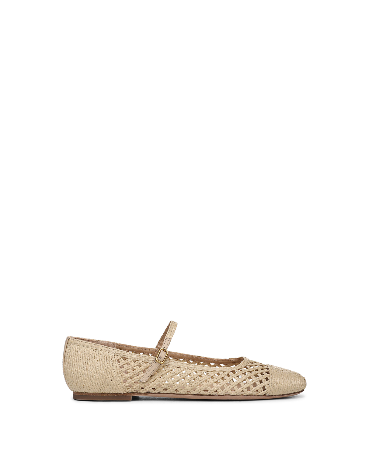 Ellie Raffia Flat
