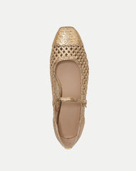 Ellie Raffia Flat