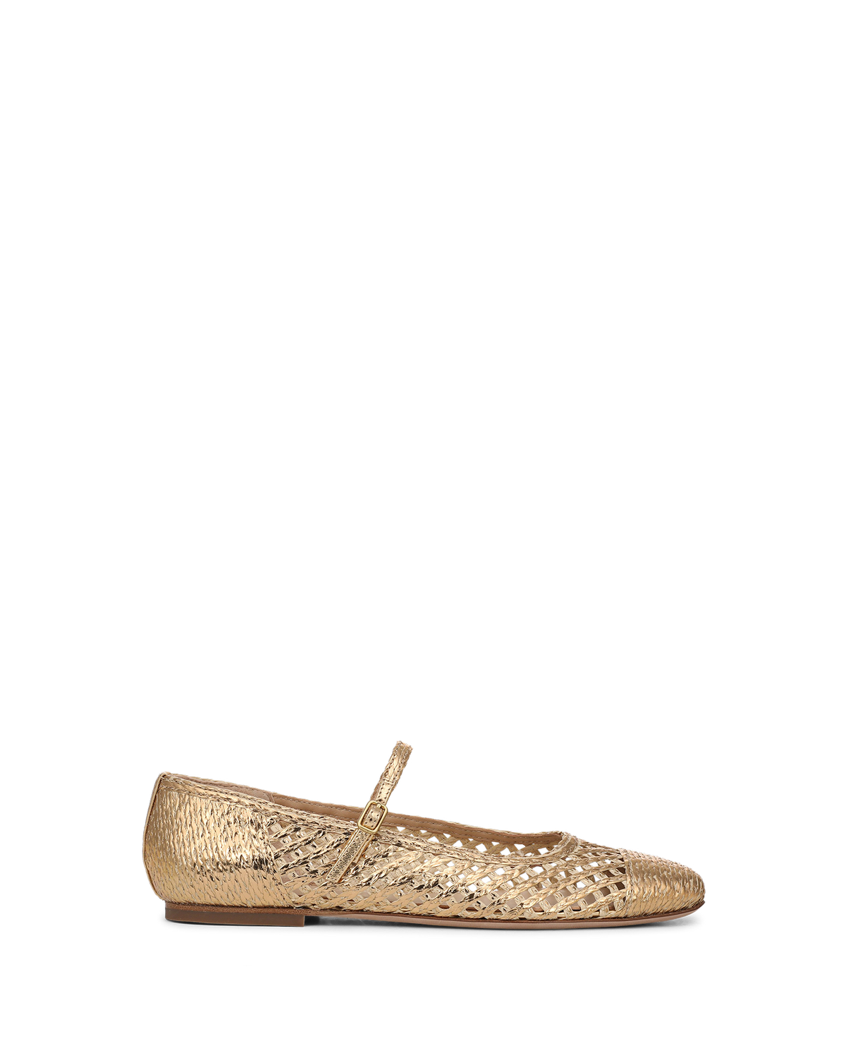 Ellie Raffia Flat