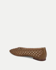 Cienna Woven Satin Flat