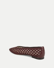 Cienna Woven Satin Flat
