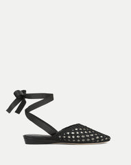 Malia Woven Satin Mule