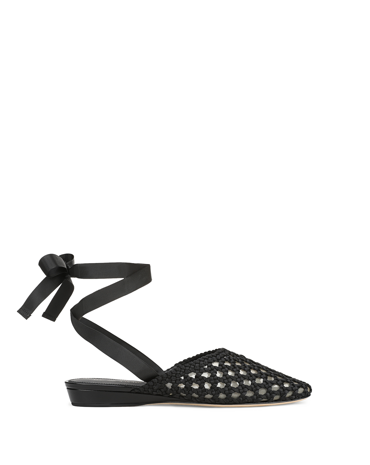 Malia Woven Satin Mule