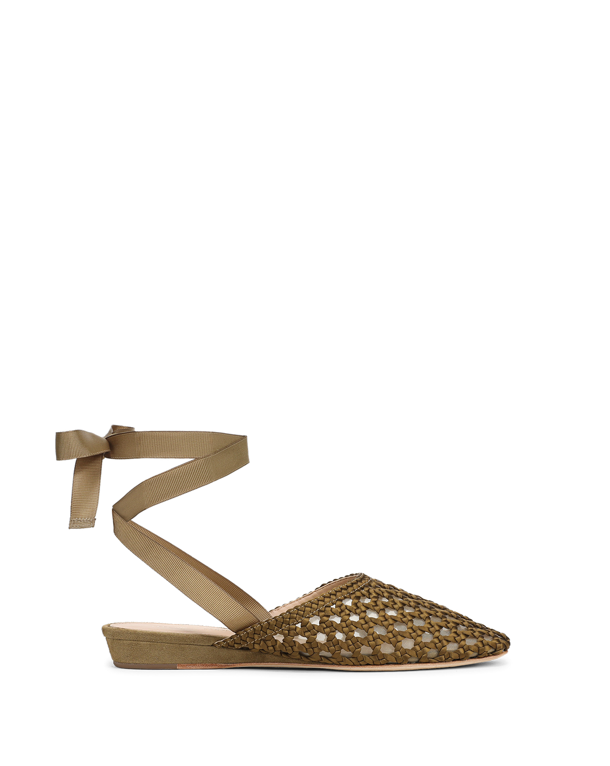 Malia Woven Satin Mule