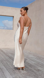 Willow Maxi Dress - Soft Gold