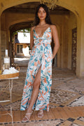 Moment In Bloom Maxi Dress Green