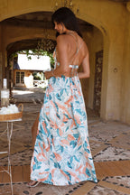 Moment In Bloom Maxi Dress Green