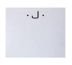 Black Initial Large Notepad