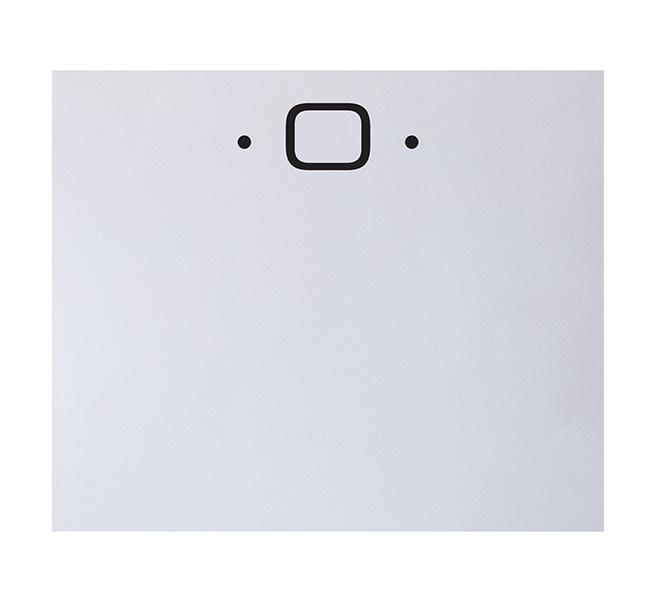 Black Initial Large Notepad