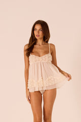 Lucia Yellow Babydoll