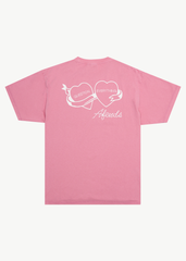 AFENDS Mens Valentine - Heavyweight Boxy Tee - Washed Marrakesh