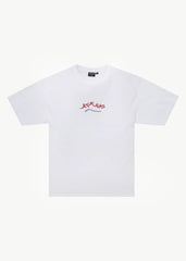 AFENDS Mens Consider - Heavyweight Boxy Tee - White
