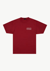 AFENDS Mens Spiritual - Heavyweight Boxy Tee - Vintage Ketchup