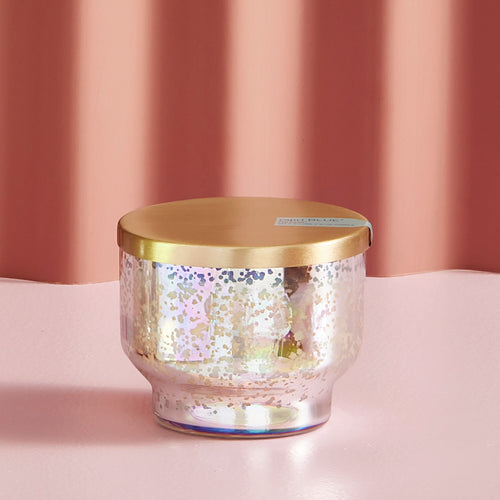 Aloha Orchid Mercury Iridescent Inverted Candle
