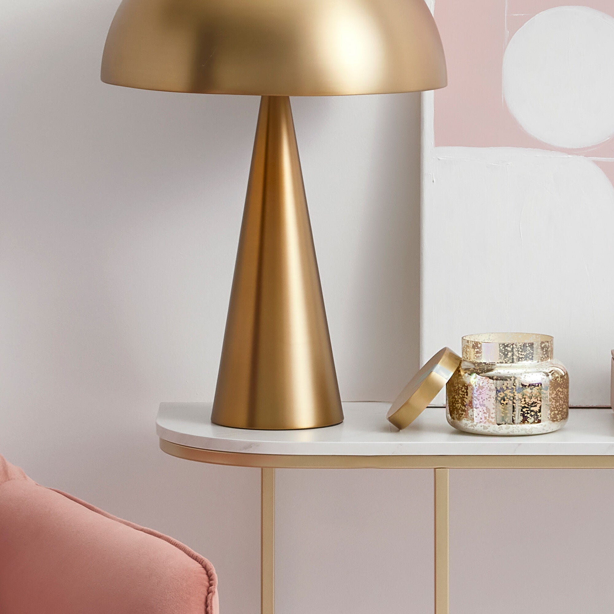 Volcano Mercury Iridescent Oversized Candle