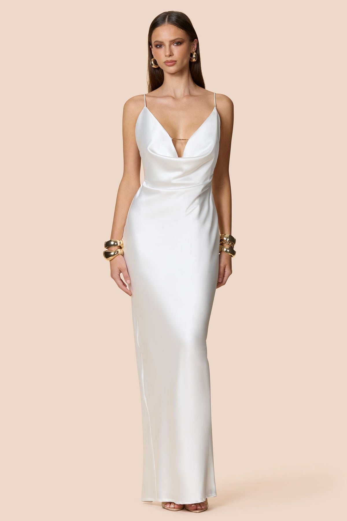 Valerie Cowl Gown