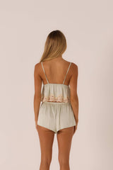 Novie Green Camisole Set