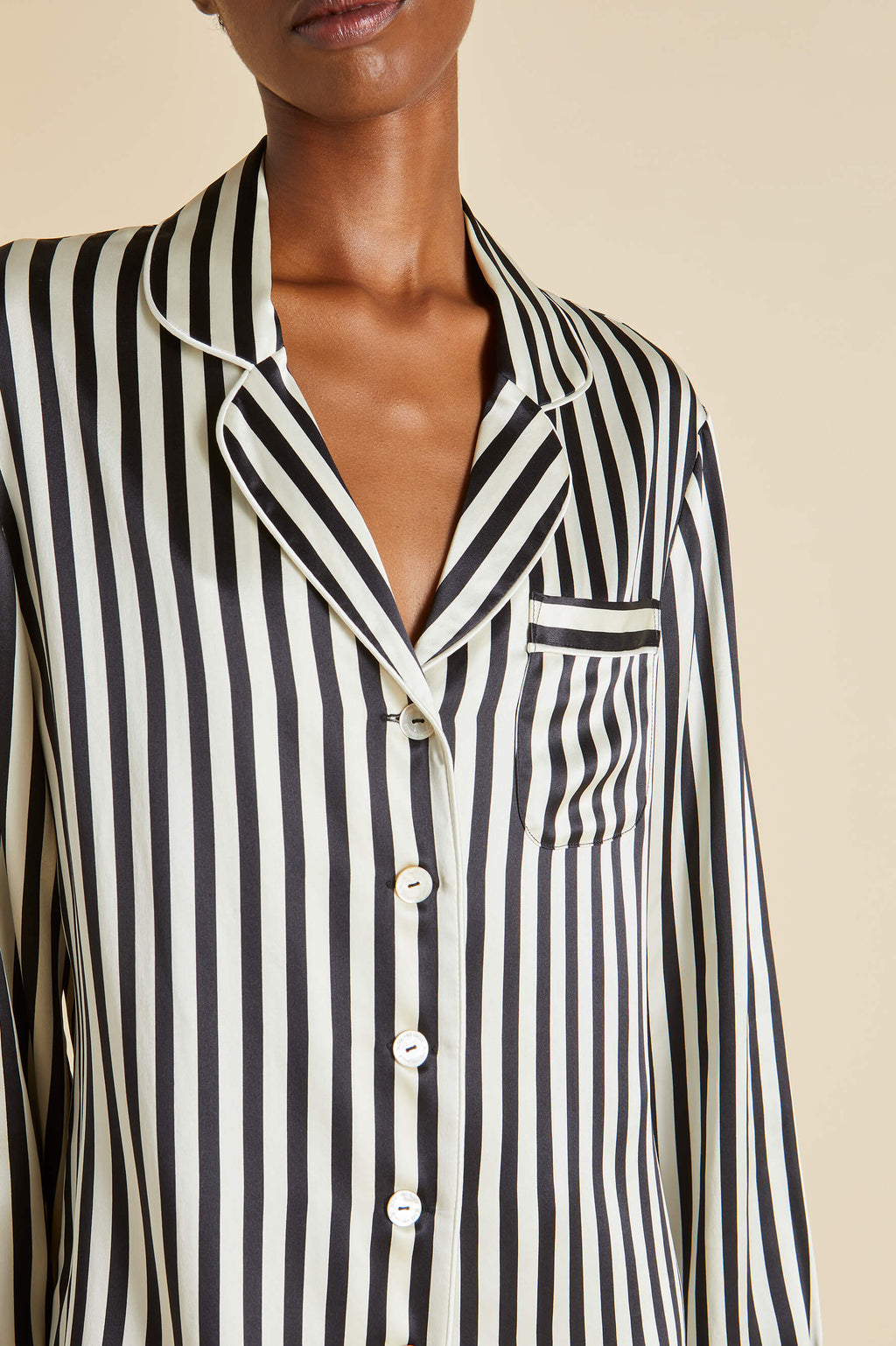 Lila Nika Pajamas in Silk Satin
