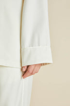 Vanderbilt Aspen Ivory Pajamas in Cashmere