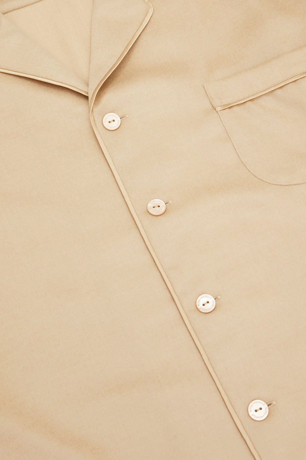 Vanderbilt Muscat Beige Pajamas in Cashmere