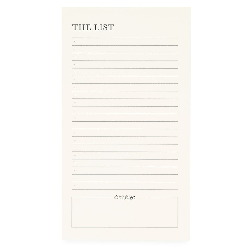 Cream List Pad