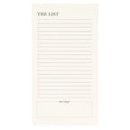 Cream List Pad