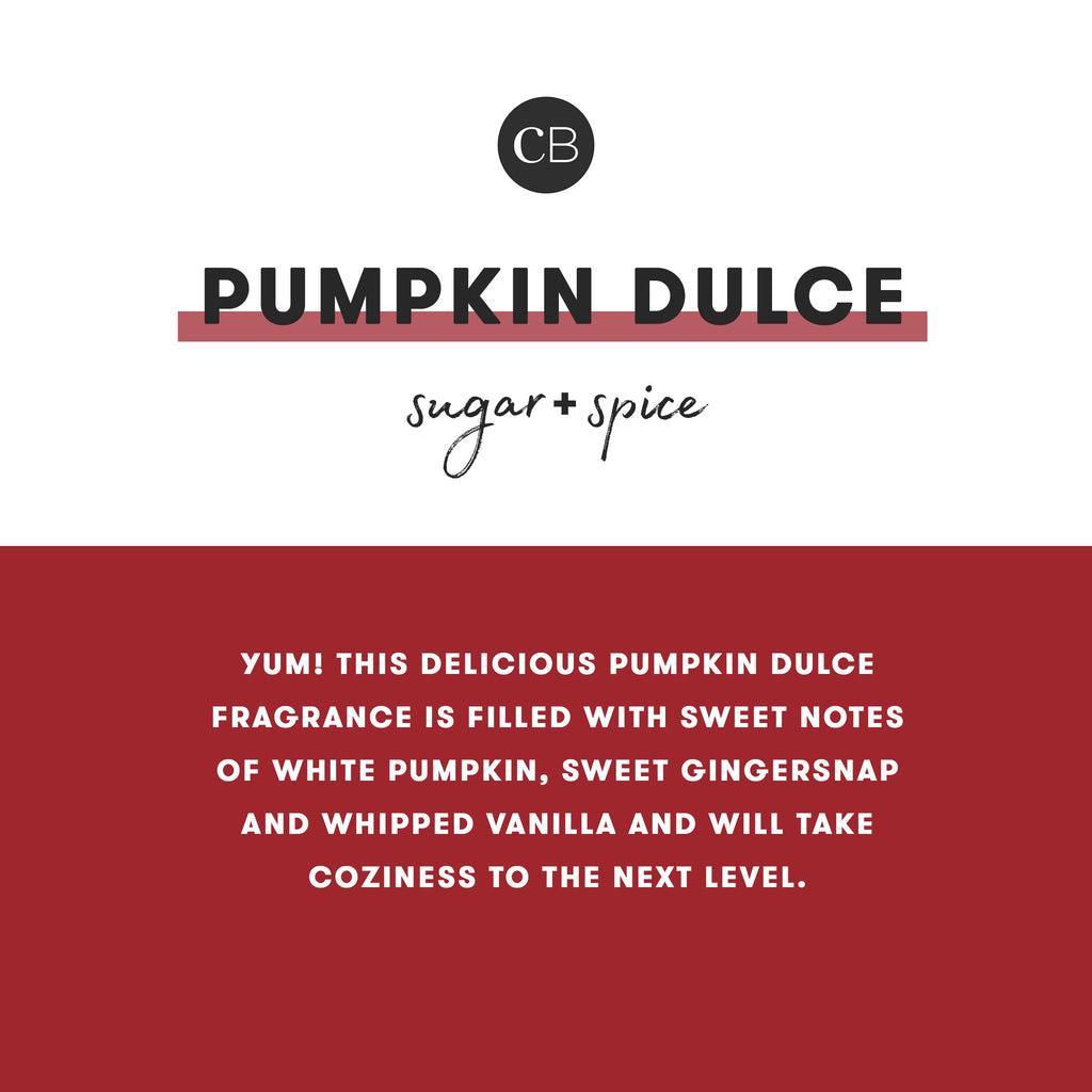 Pumpkin Dulce Holiday Pattern Play Petite Candle